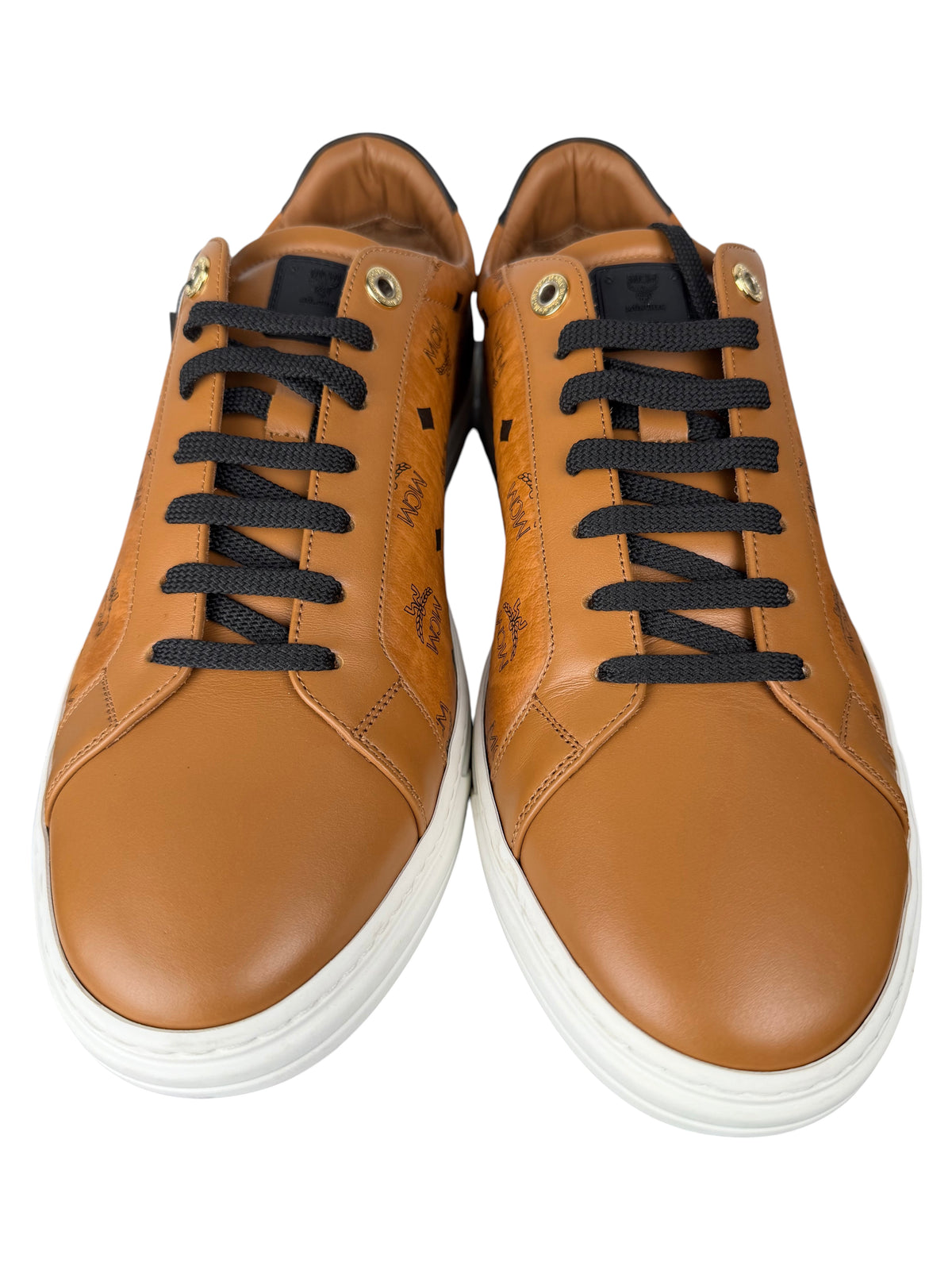 MCM Monogramm Leder Sneaker Gr.: 44 WIE NEU/NEAR MINT