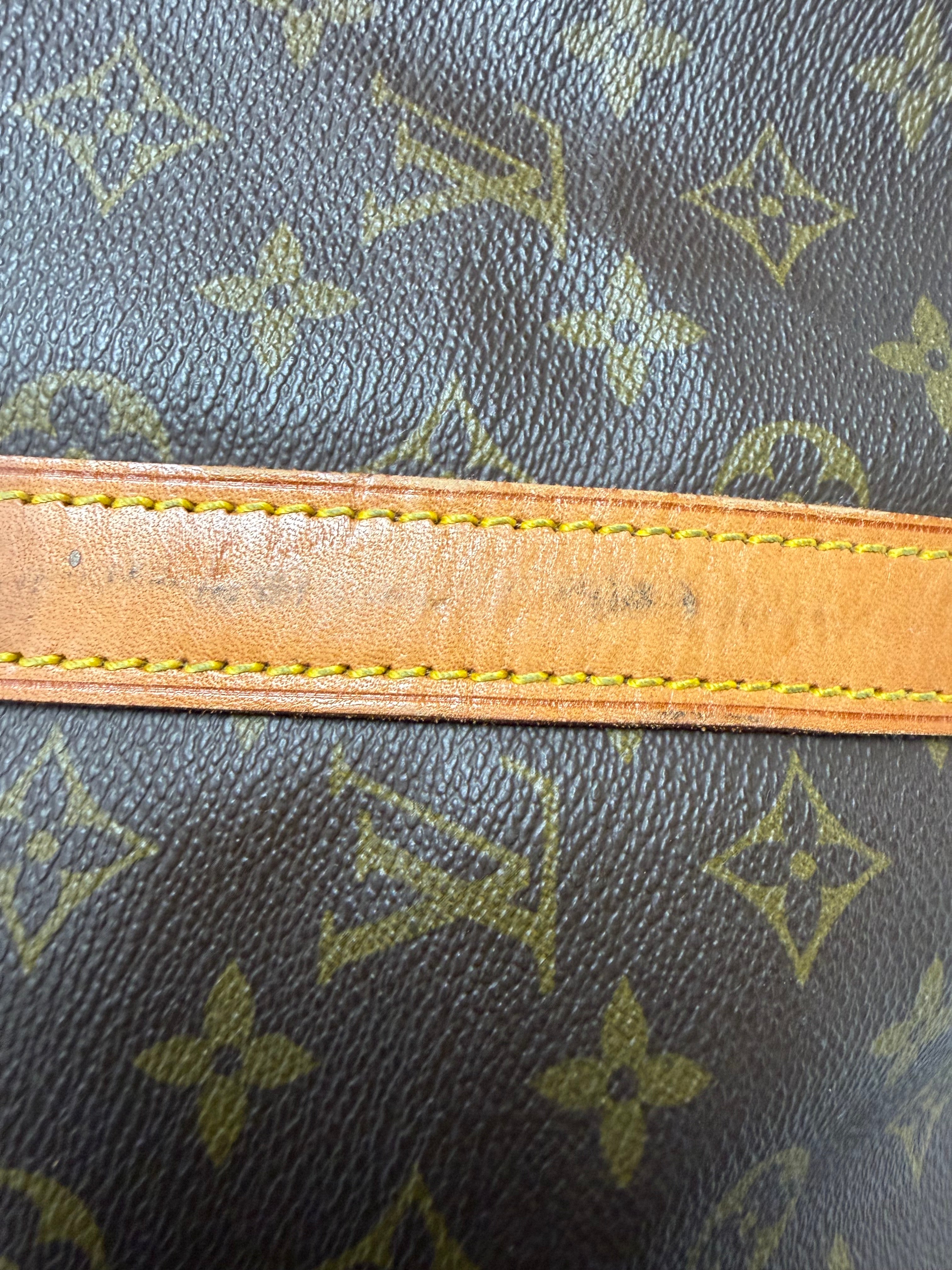 Louis Vuitton Keepall 50 - Vintage – Die legendäre Vintage-Reisetasche (Monogram Canvas)inkl. Original Schluss + Schlüssel