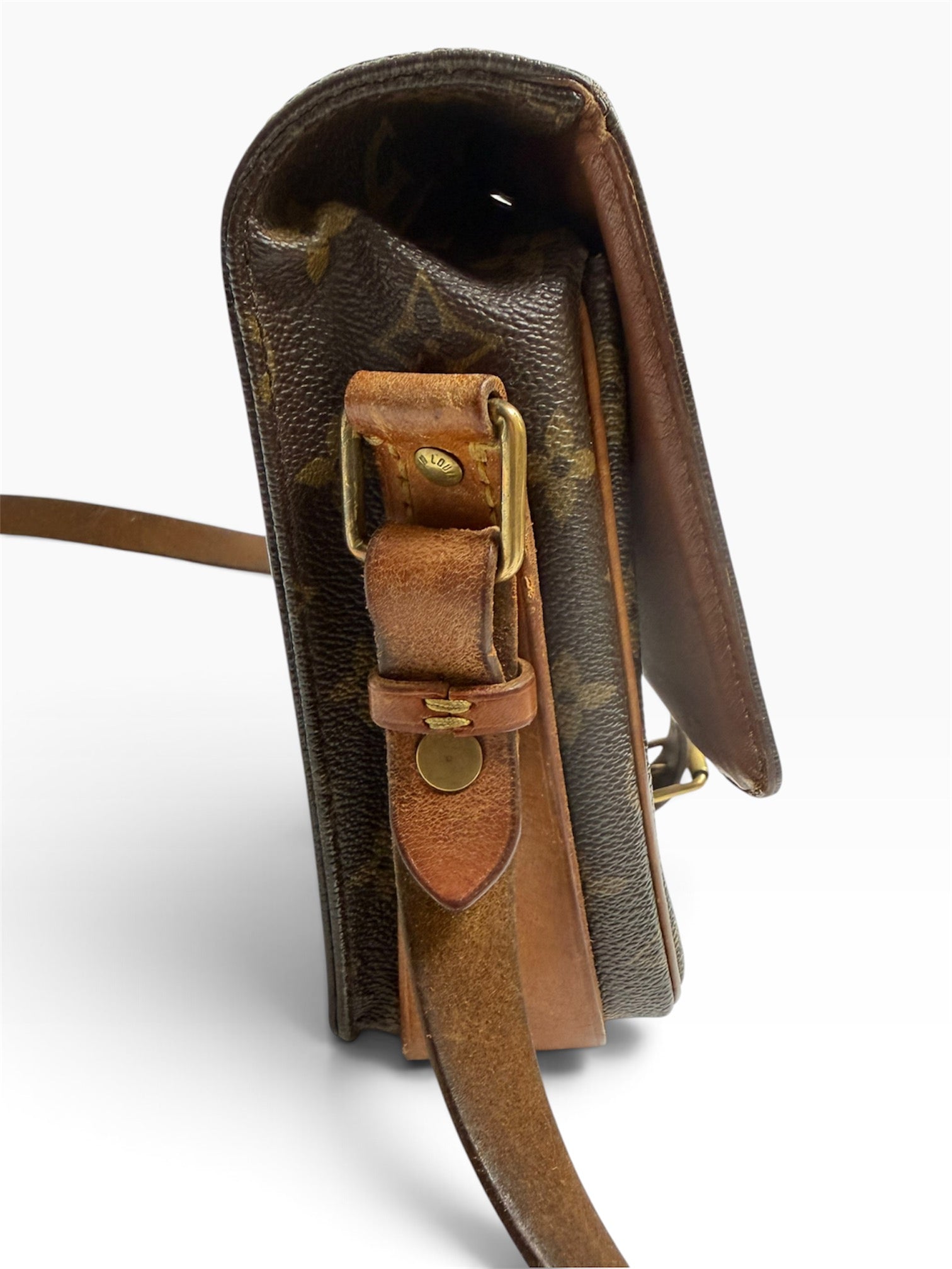 Louis Vuitton Vintage Cartouchiere MM – Vintage – Historische Munitionstasche mit Sammlerstatus (Monogram Canvas)