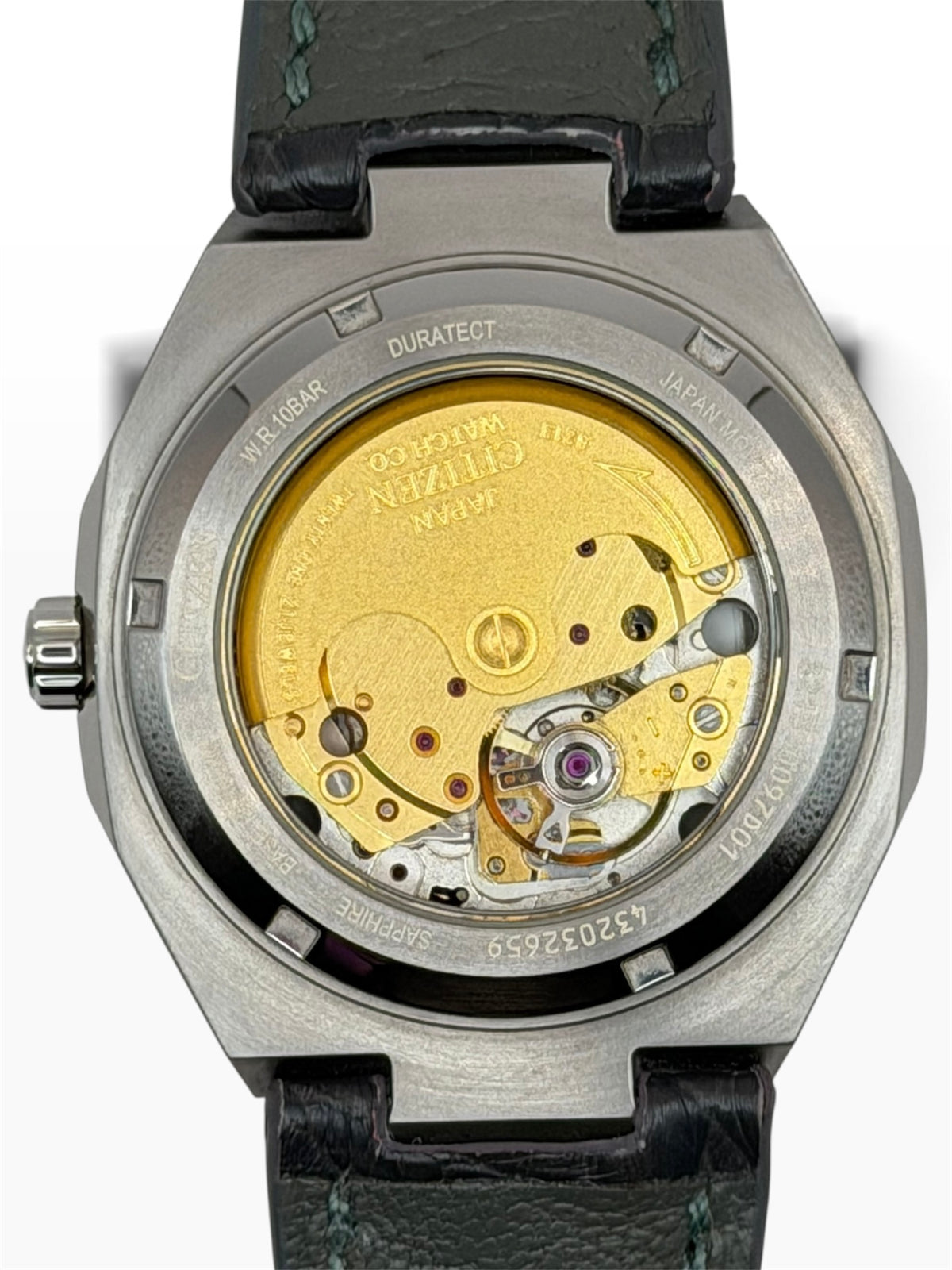 Citizen Zenshin (Ref. NJ0180) – Titanium Automatik mit Zusatz-Lederarmband