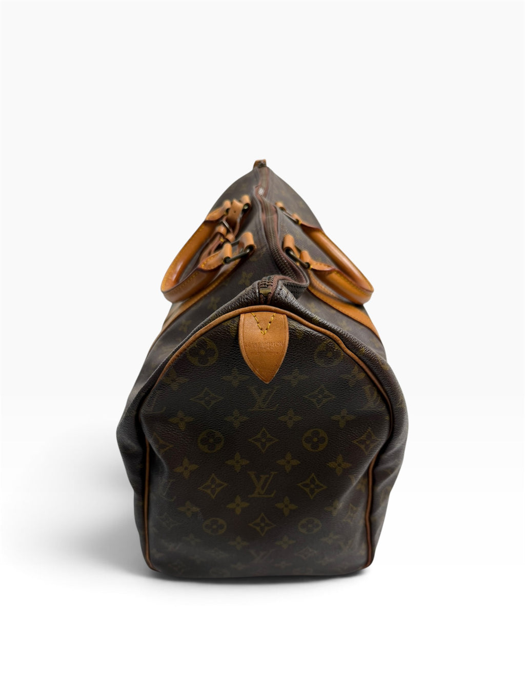 Louis Vuitton Keepall 50 - Vintage – Die legendäre Vintage-Reisetasche (Monogram Canvas)inkl. Original Schluss + Schlüssel