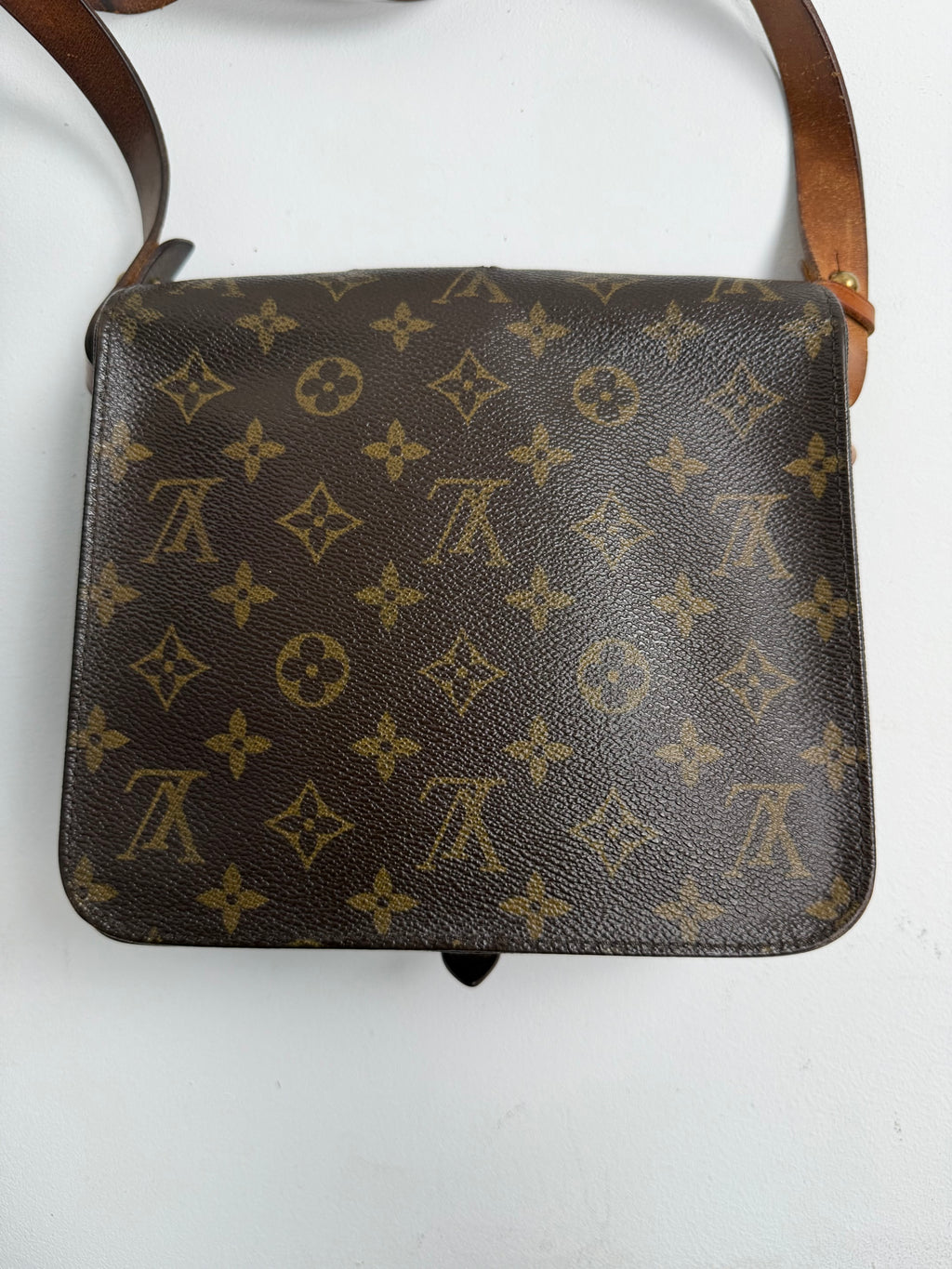 Louis Vuitton Vintage Cartouchiere MM – Vintage – Historische Munitionstasche mit Sammlerstatus (Monogram Canvas)