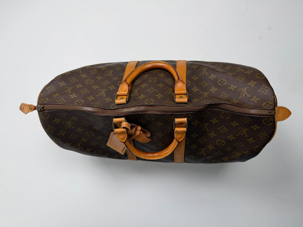 Louis Vuitton Keepall 50 - Vintage – Die legendäre Vintage-Reisetasche (Monogram Canvas)inkl. Original Schluss + Schlüssel