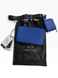 Armani Exchange Clubbing Document Crossbody Bag – Blau (Neu & Limitiert)