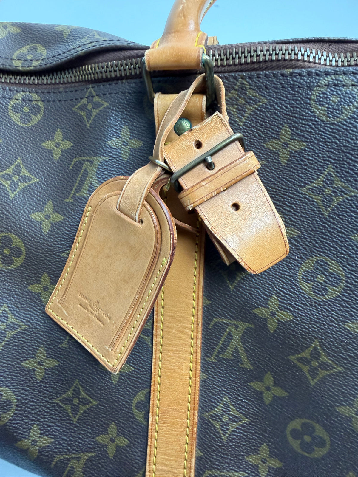 Louis Vuitton Keepall 50 - Vintage – Die legendäre Vintage-Reisetasche (Monogram Canvas)inkl. Original Schluss + Schlüssel