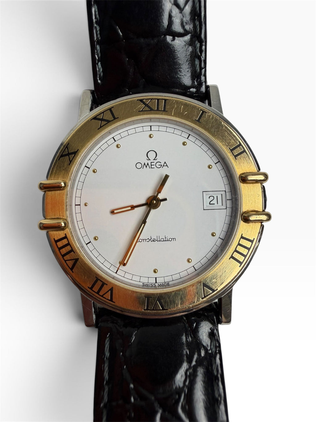 Omega Constellation (Ref. 196.1080) – Quarz-Klassiker mit 18K Gold-Lünette