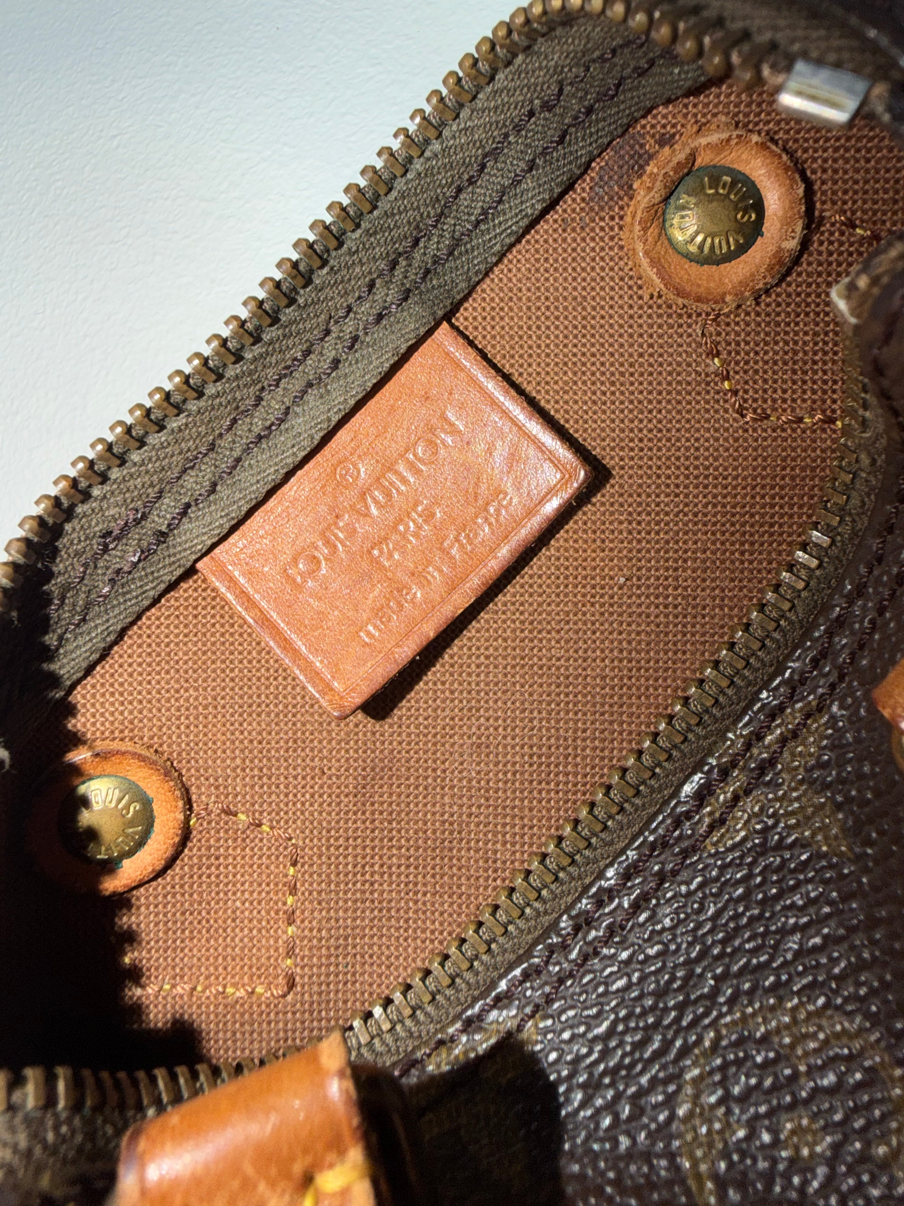 Louis Vuitton Nano Speedy – Vintage – Die ikonische Mini-Tasche im Vintage-Look (Monogram Canvas)