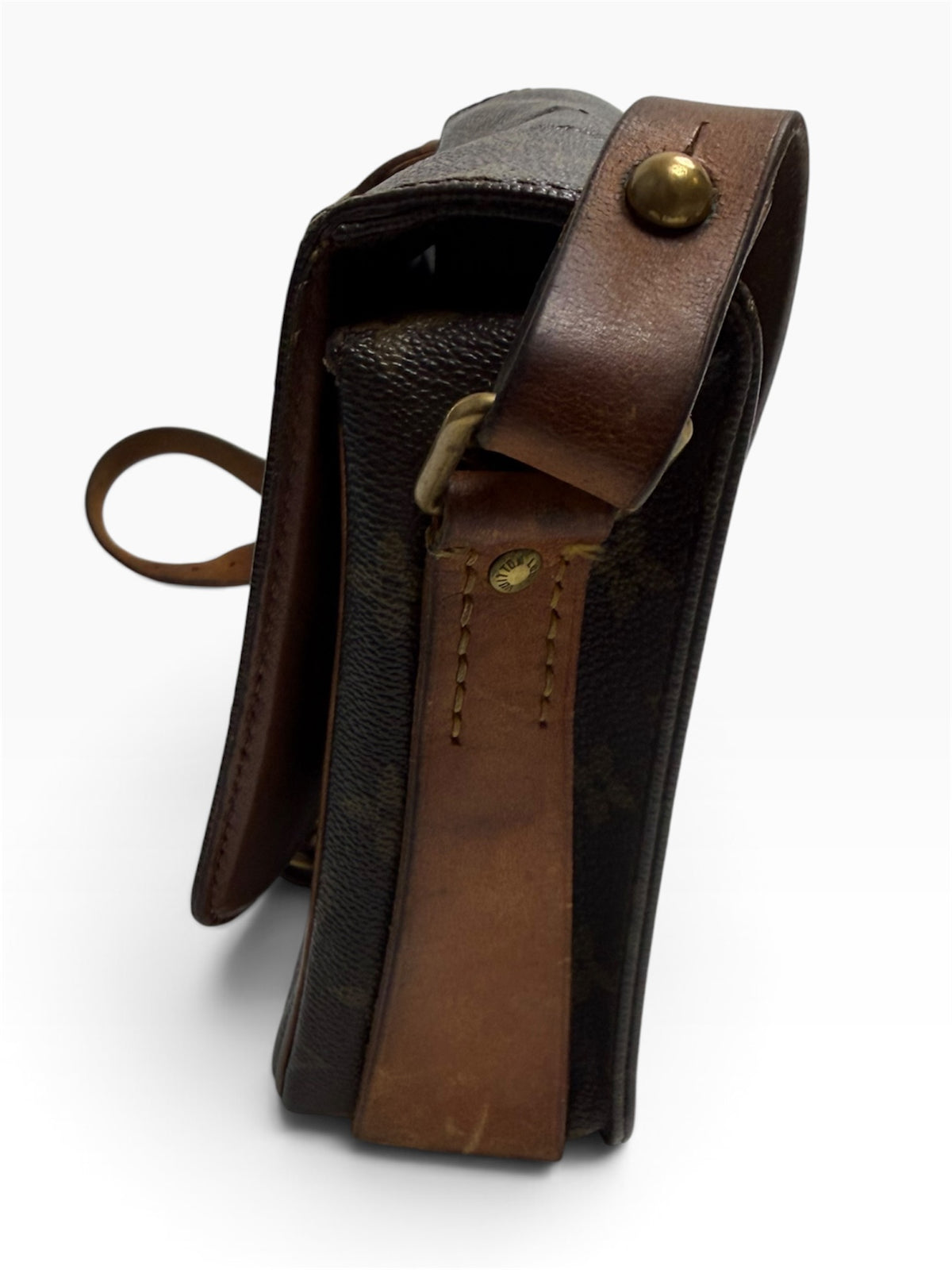 Louis Vuitton Vintage Cartouchiere MM – Vintage – Historische Munitionstasche mit Sammlerstatus (Monogram Canvas)