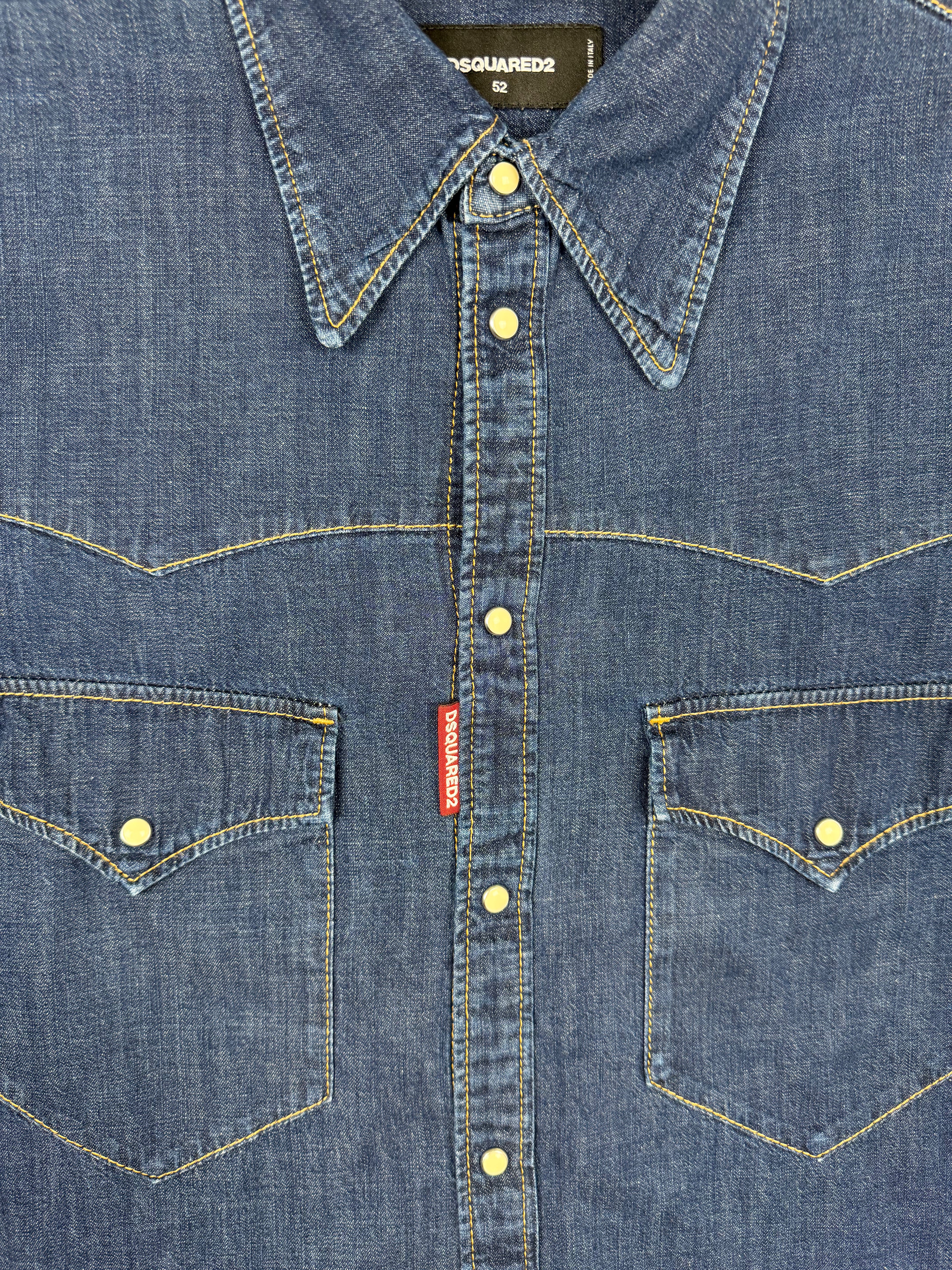 DSQUARED2 Jeans-Hemd "Western" Gr.: 52