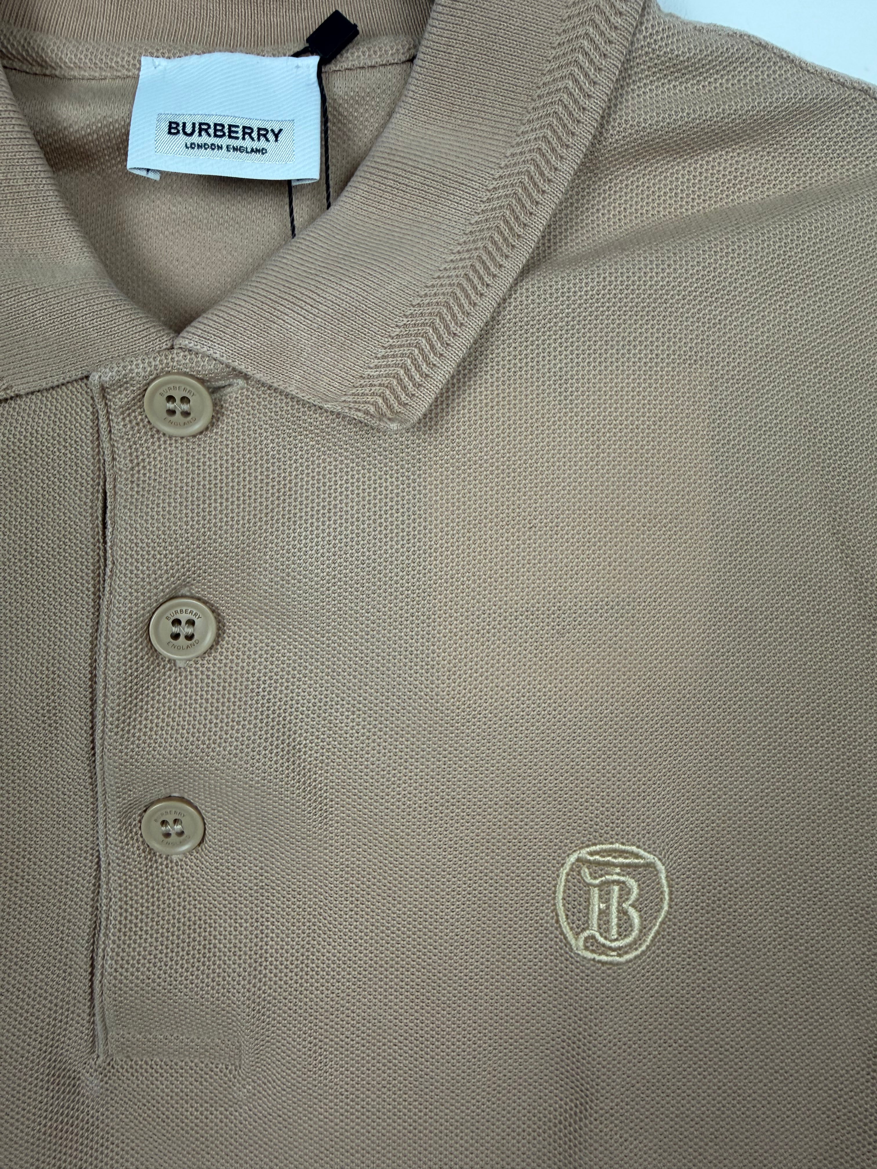 BURBERRY Polo-Shirt M inkl. KaDeWe Rechnung + Tüte
