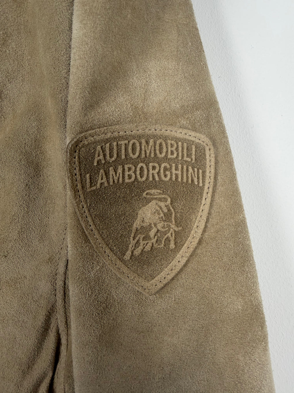 LAMBORGHINI EXCLUSIVE Wildleder-Bomberjacke XL