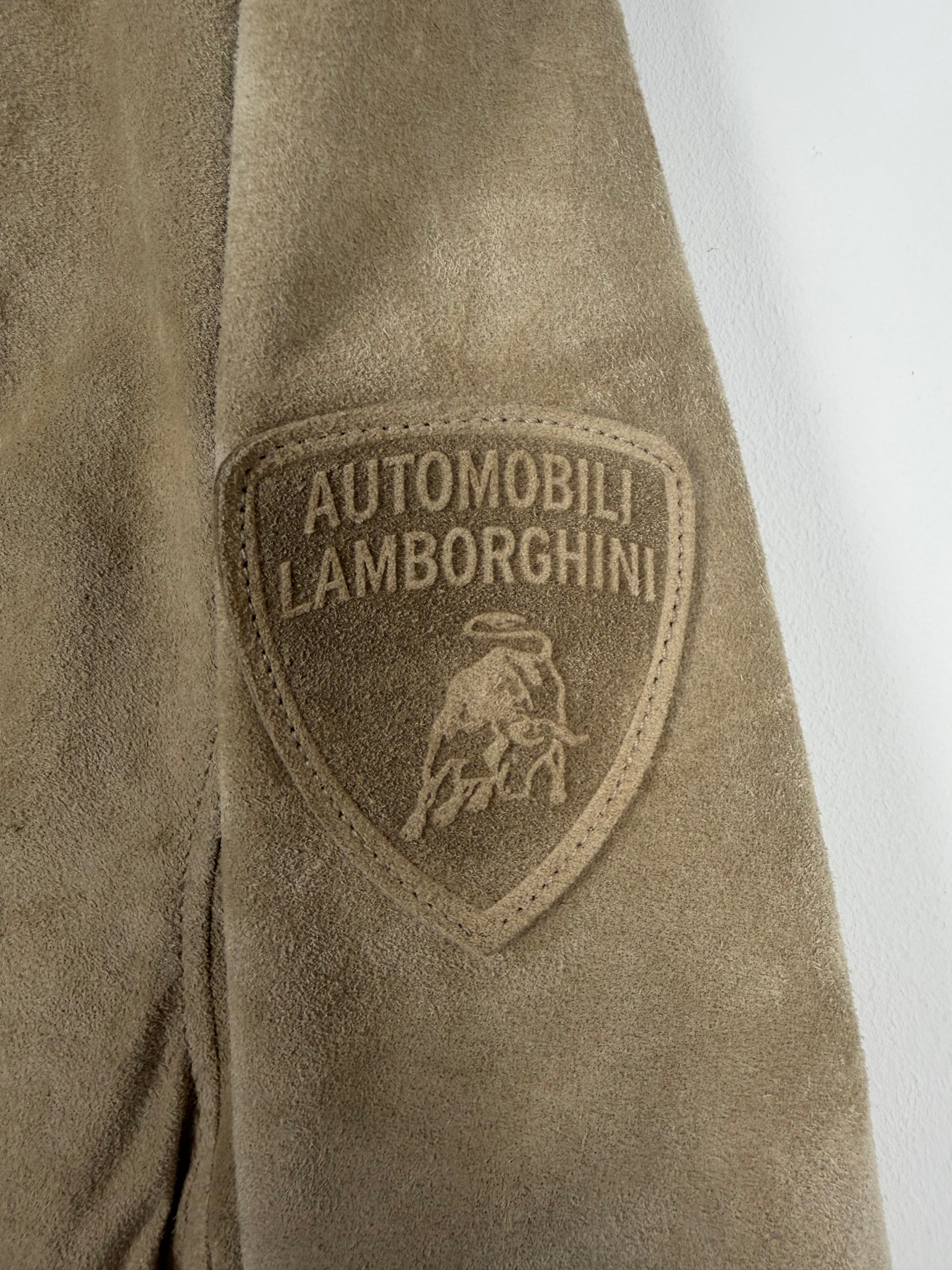 LAMBORGHINI EXCLUSIVE Wildleder-Bomberjacke XL