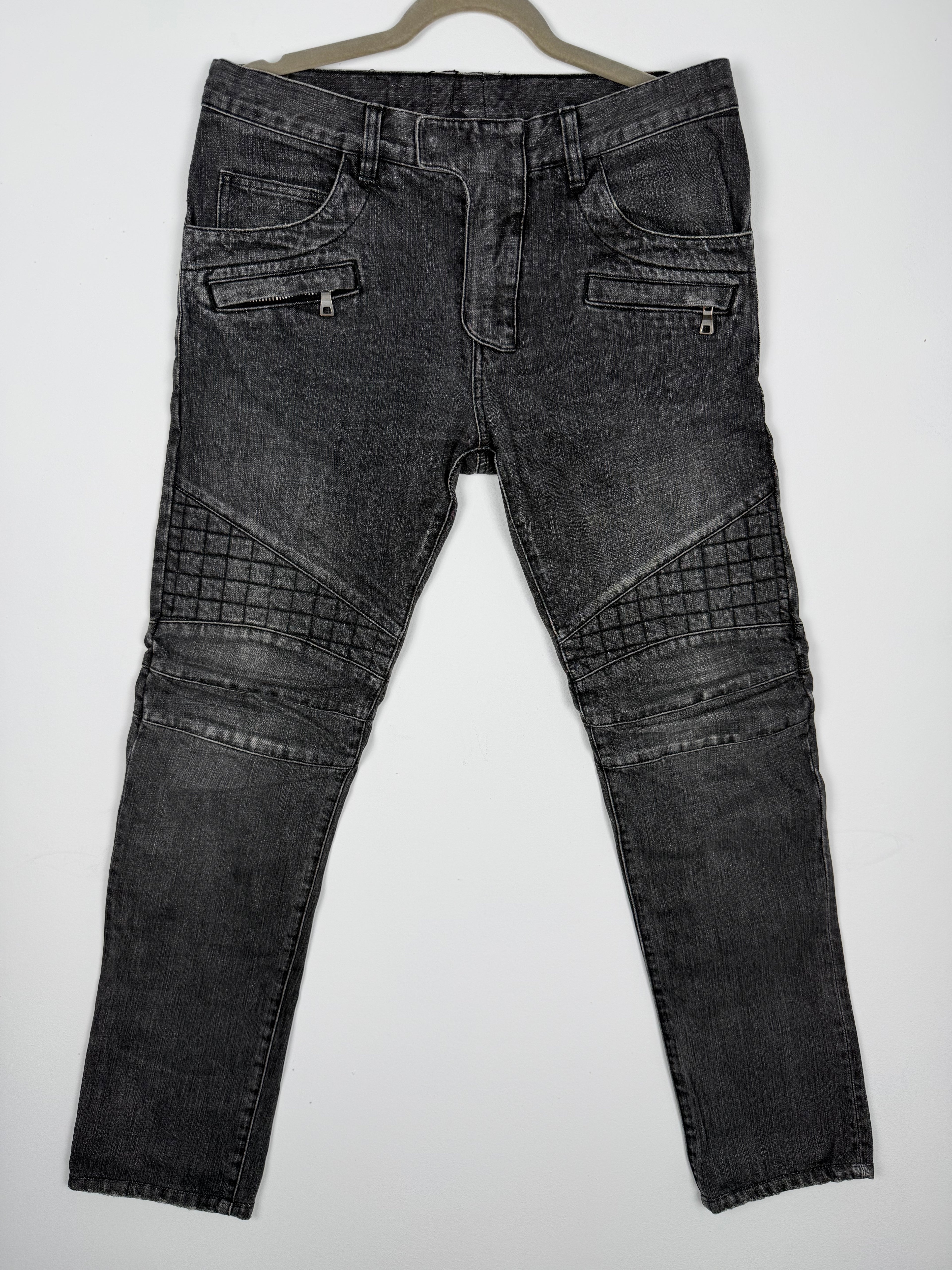 BALMAIN PARIS Bikerjeans Gr.: 55/52
