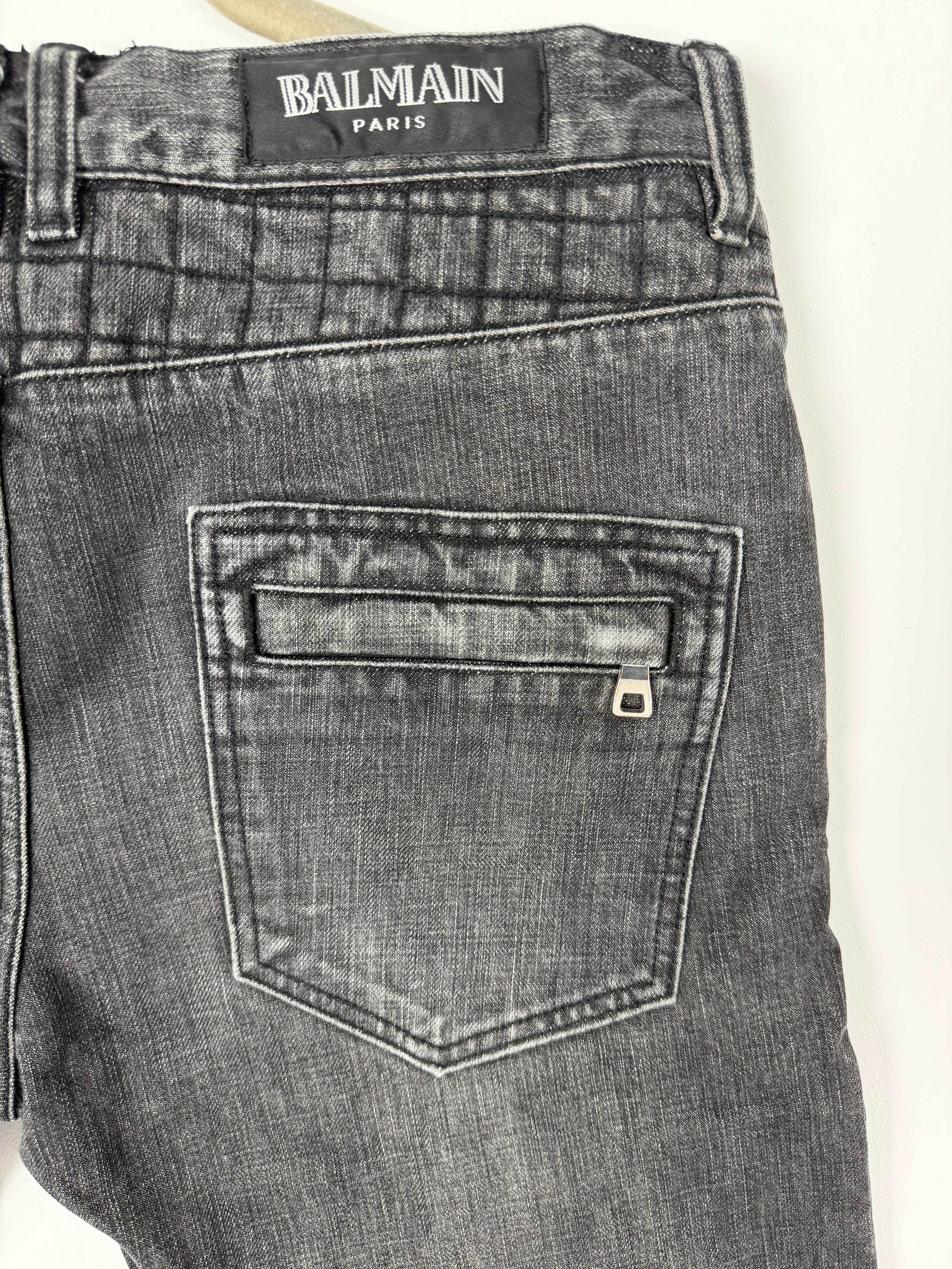 BALMAIN PARIS Bikerjeans Gr.: 55/52