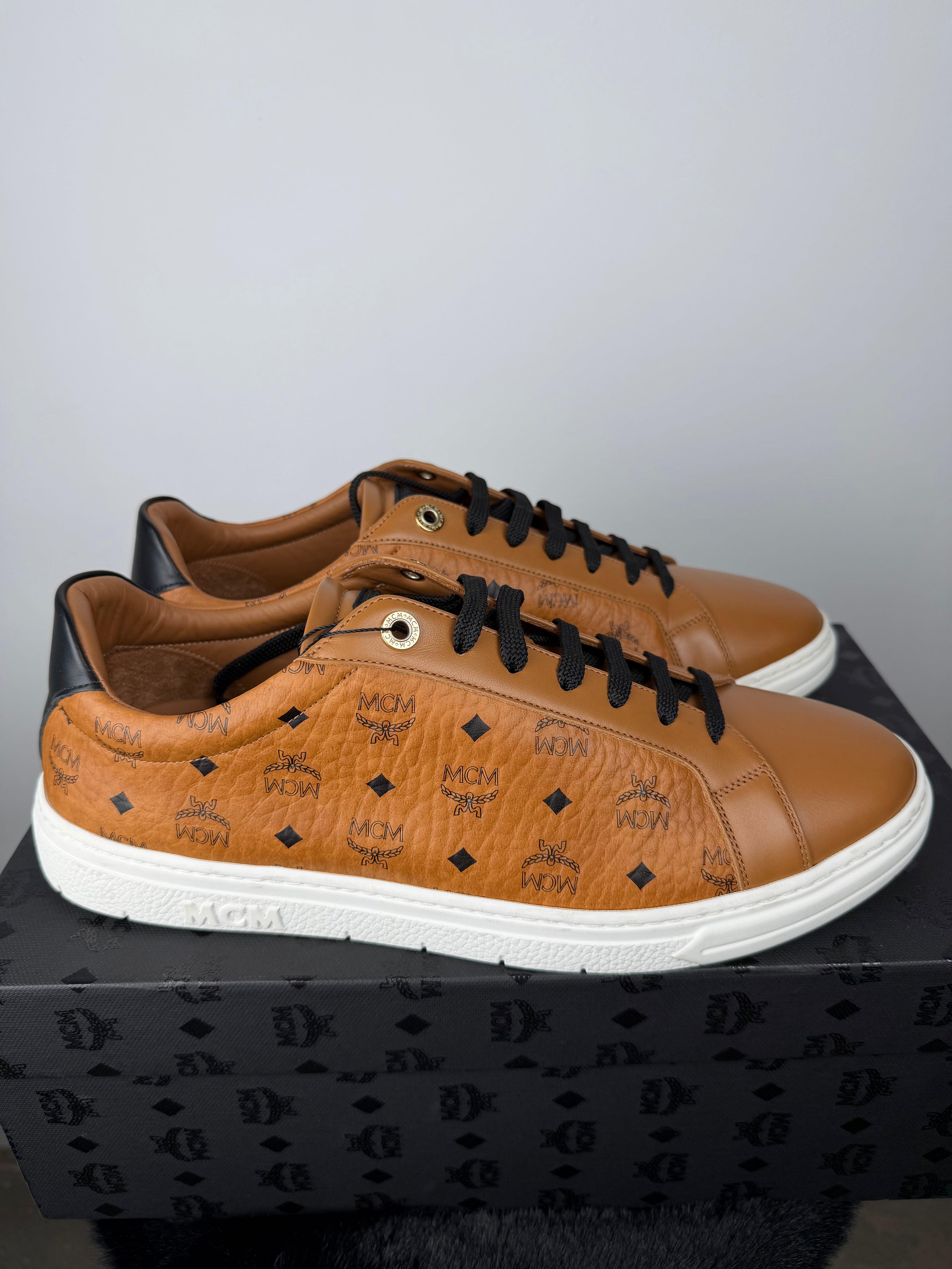MCM Monogramm Leder Sneaker Gr.: 44 *WIE NEU*