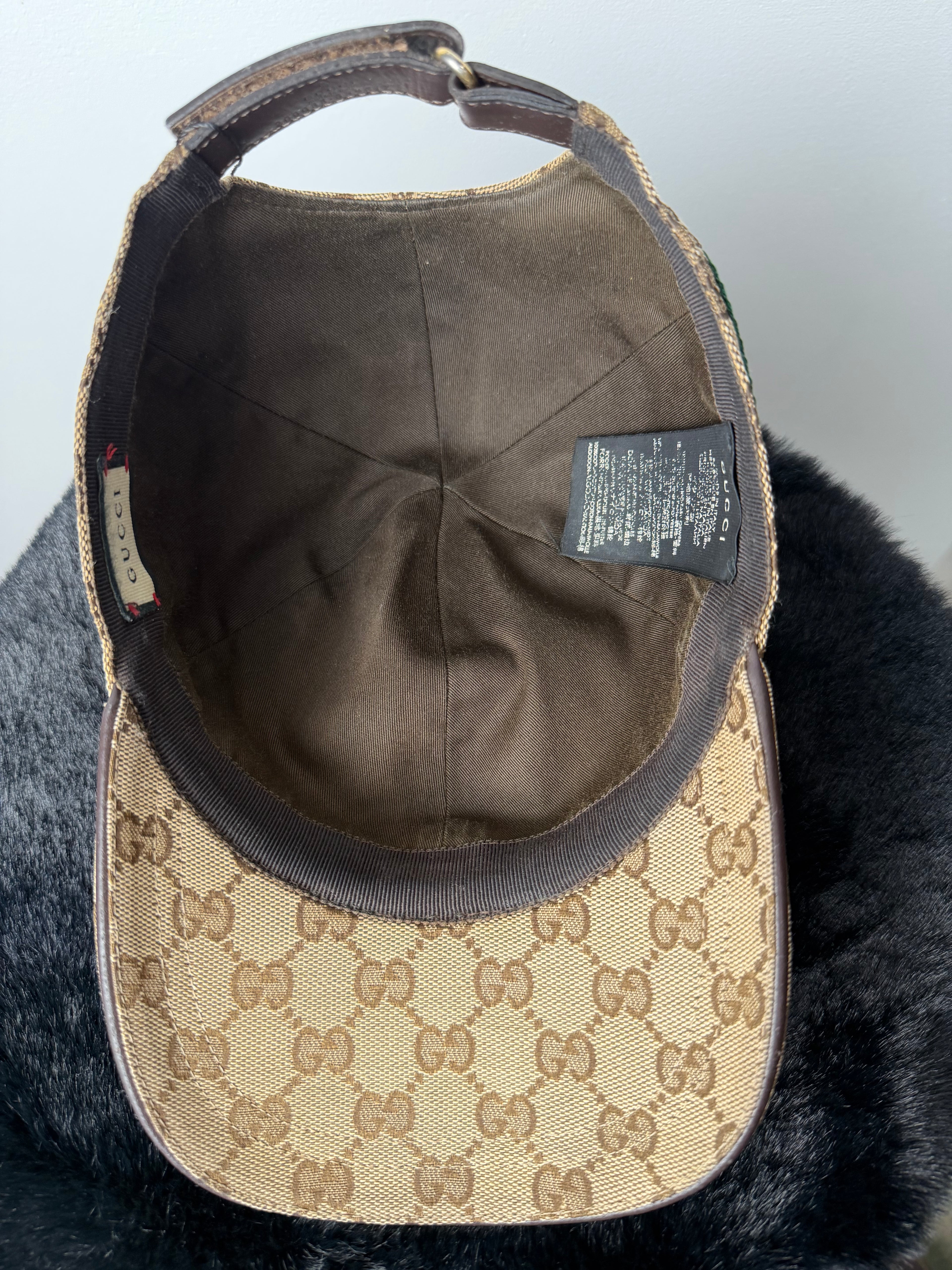 GUCCI Original GG Canvas Baseballcap L