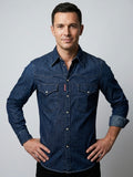 DSQUARED2 Western Jeans-Hemd Gr.: 52