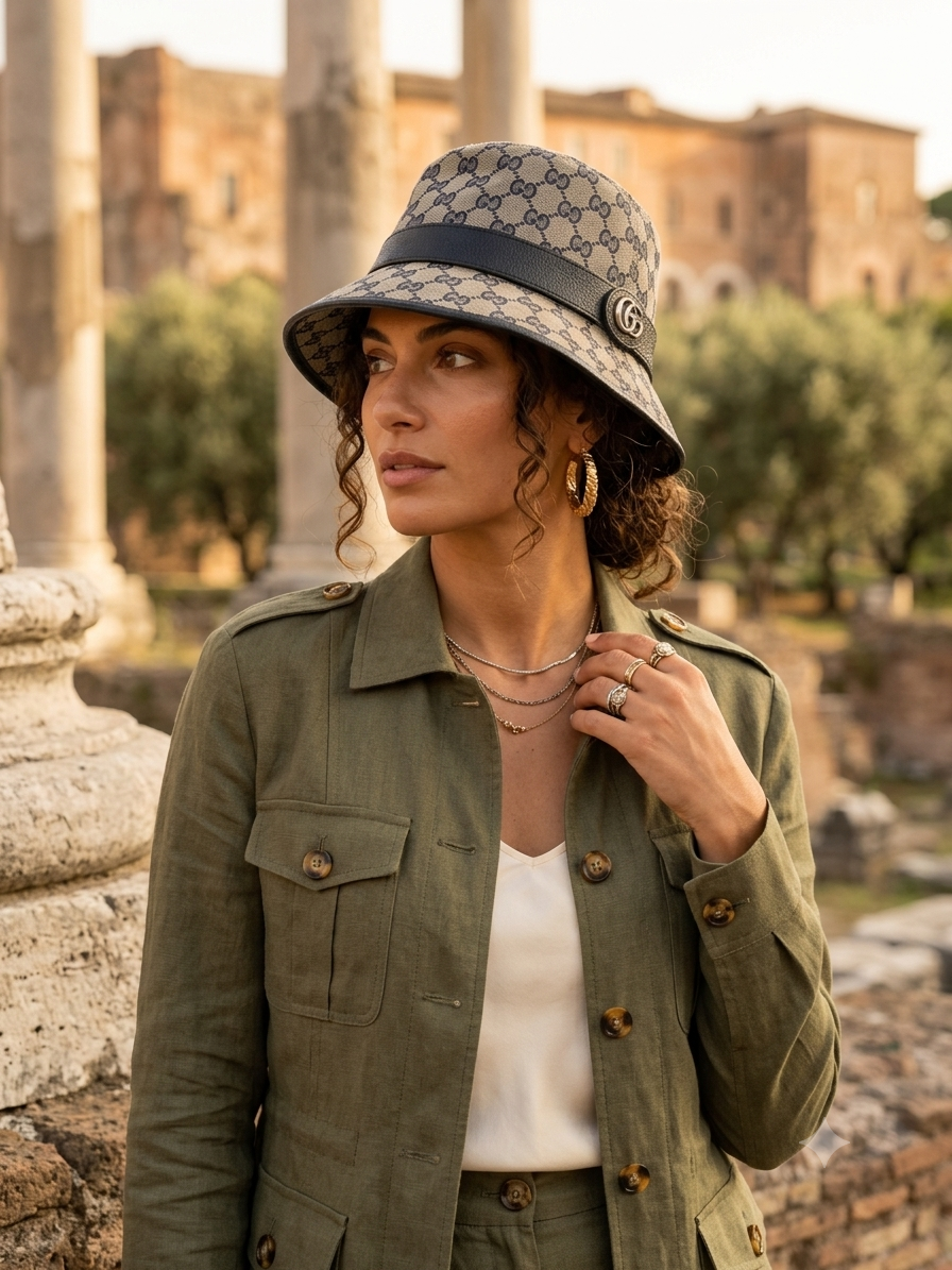 GUCCI Bucket Hat S  FULL SET inkl. original Rechnung *WIE NEU!*
