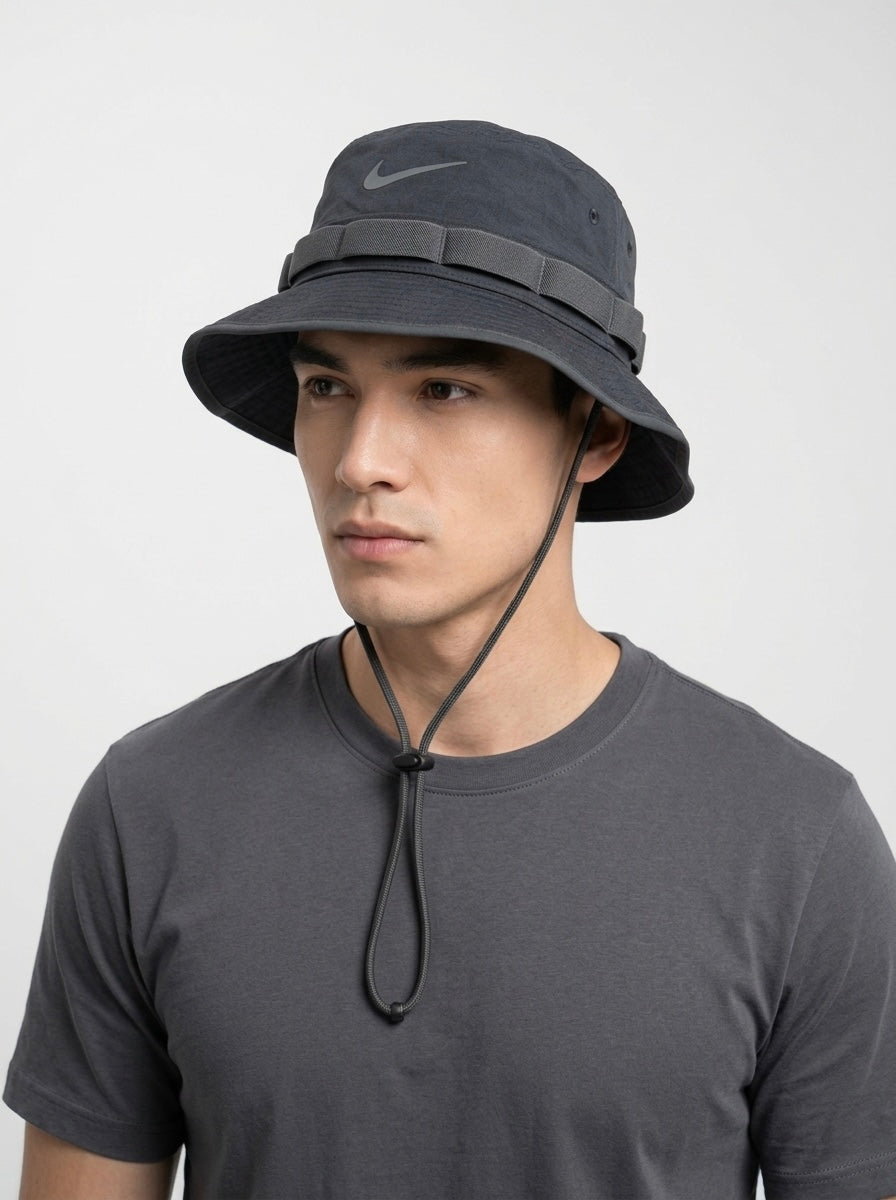 NIKE Apex Dri-FIT Bucket Hat - Schwarz - M